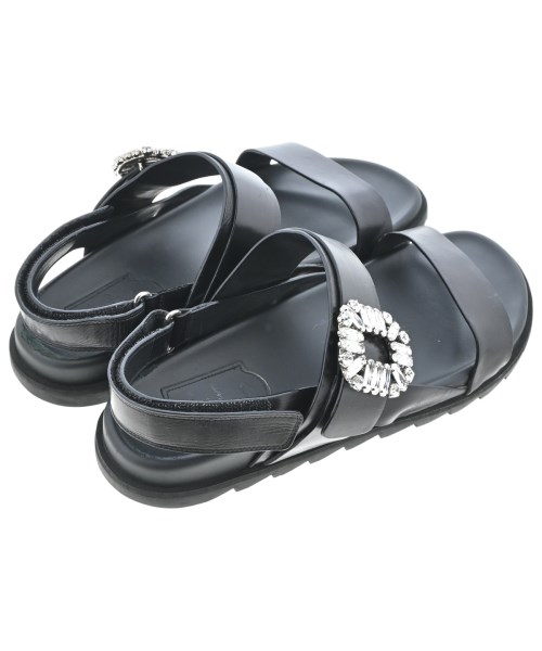 Roger Vivier（ロジェヴィヴィエ）サンダル 黒 サイズ:EU37(23.5cm位) レディース/2200691774015
