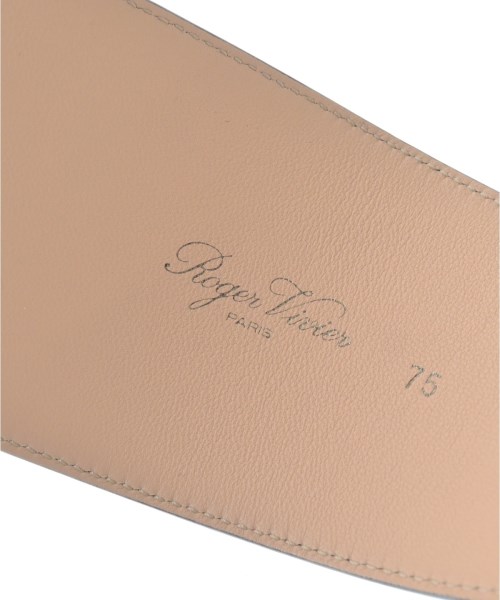 Roger Vivier（ロジェヴィヴィエ）ベルト 黒 サイズ:- レディース/2200661349274