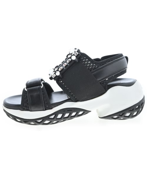 Roger Vivier（ロジェヴィヴィエ）サンダル 黒 サイズ:36(23cm位) レディース/2200712135054