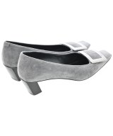 Roger Vivier（ロジェヴィヴィエ）パンプス グレー サイズ:EU36(22.5cm位) レディース/2200716376026