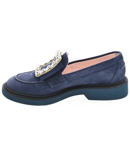 Roger Vivier（ロジェヴィヴィエ）ドレスシューズ/ローファー 紺 サイズ:EU35 1/2(22cm位) レディース/2200717526024
