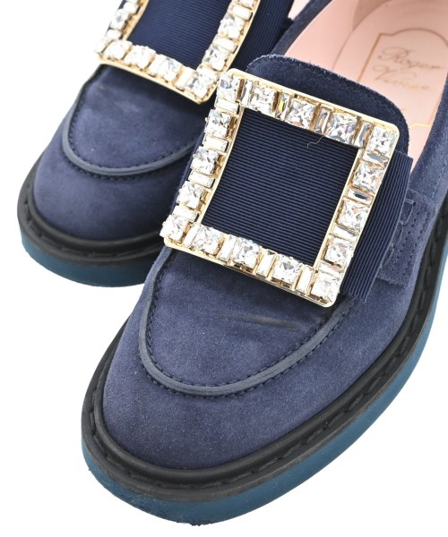 Roger Vivier（ロジェヴィヴィエ）ドレスシューズ/ローファー 紺 サイズ:EU35 1/2(22cm位) レディース/2200717526024