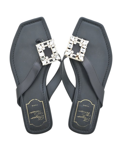 Roger Vivier（ロジェヴィヴィエ）サンダル 黒 サイズ:EU36(22.5cm位) レディース/2200653378077