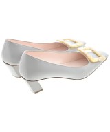 Roger Vivier（ロジェヴィヴィエ）パンプス グレー サイズ:EU36 1/2(23cm位) レディース/2200667150010