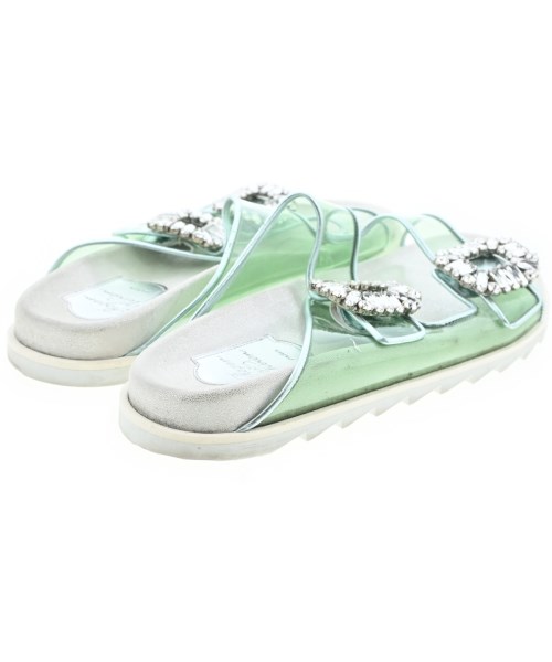 Roger Vivier（ロジェヴィヴィエ）サンダル 緑 サイズ:EU38(24.5cm位) レディース/2200671938024