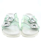 Roger Vivier（ロジェヴィヴィエ）サンダル 緑 サイズ:EU38(24.5cm位) レディース/2200671938024