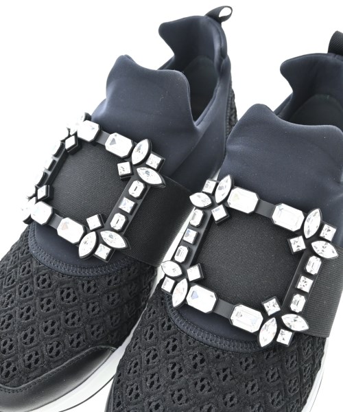 Roger Vivier（ロジェヴィヴィエ）スニーカー 黒 サイズ:37 1/2(23.5cm位) レディース/2200724349111