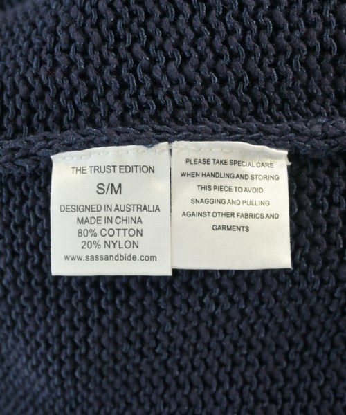 sass&bide（サスアンドバイド）ニット・セーター 紺 サイズ:S/M レディース/2200701704056