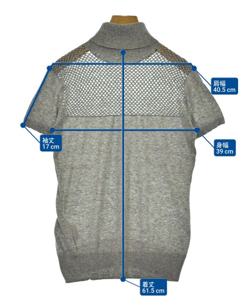 SCERVINO Street（シェルビーノストリート）ニット・セーター グレー サイズ:46(XL位) レディース/2200690458060