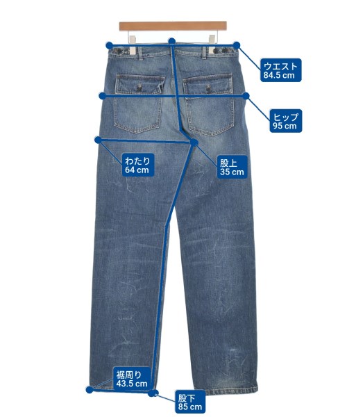 COMING SOON（カミングスーン）デニムパンツ 紺 サイズ:48(L位) メンズ/2200668192057