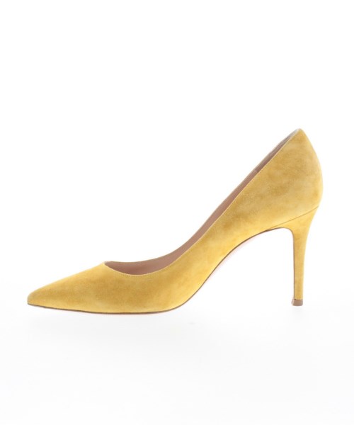 Gianvito Rossi(ジャンヴィトロッシ)パンプス 黄 サイズ:38 Gianvito Rossi(ジャンヴィトロッシ)パンプス 黄 サイズ:38
