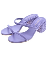 Gianvito Rossi（ジャンヴィトロッシ）サンダル 紫 サイズ:EU38 1/2(25cm位) レディース/2200449732045