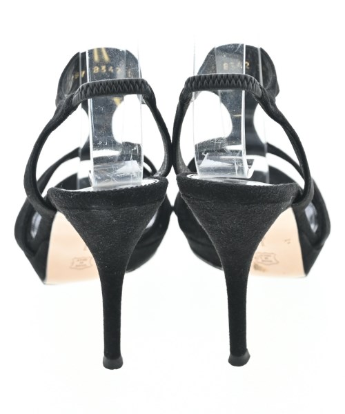 Gianvito Rossi（ジャンヴィトロッシ）サンダル 黒 サイズ:EU36(22.5cm位) レディース/2200626106157