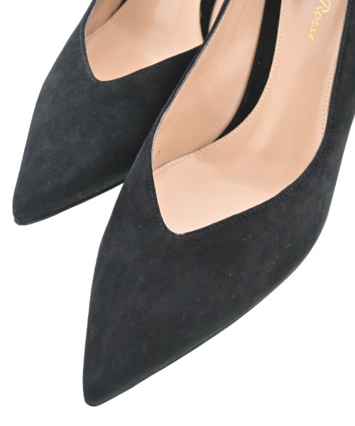 Gianvito Rossi（ジャンヴィトロッシ）パンプス 黒 サイズ:EU38(24.5cm位) レディース/2200644576840
