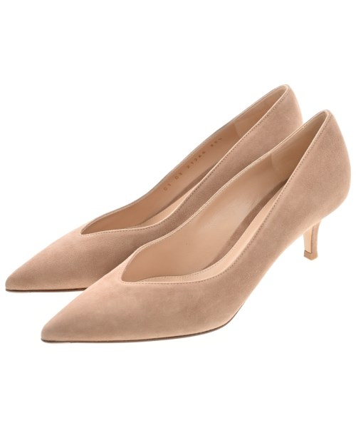 Gianvito Rossi(ジャンヴィトロッシ)パンプス ピンク サイズ:EU35 1/2(22cm位)/2200644576857