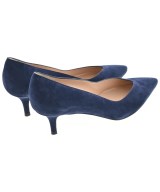 Gianvito Rossi（ジャンヴィトロッシ）パンプス 紺 サイズ:EU37 1/2(24cm位) レディース/2200644577083