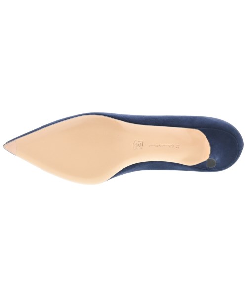 Gianvito Rossi（ジャンヴィトロッシ）パンプス 紺 サイズ:EU38(24.5cm位) レディース/2200644585378