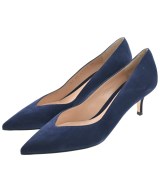 Gianvito Rossi（ジャンヴィトロッシ）パンプス 紺 サイズ:EU38(24.5cm位) レディース/2200644585378