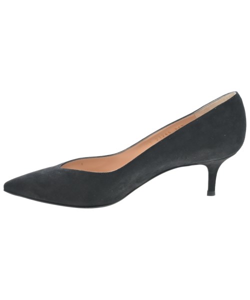 Gianvito Rossi（ジャンヴィトロッシ）パンプス 黒 サイズ:EU37 1/2(24cm位) レディース/2200644585415