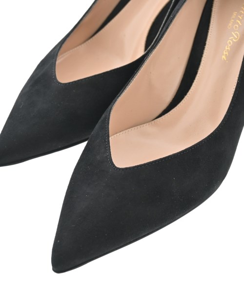 Gianvito Rossi（ジャンヴィトロッシ）パンプス 黒 サイズ:EU37 1/2(24cm位) レディース/2200644585415