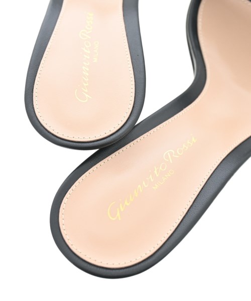 Gianvito Rossi（ジャンヴィトロッシ）サンダル 黒 サイズ:EU38(24.5cm位) レディース/2200644586146