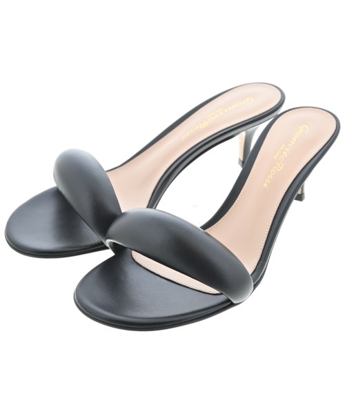 Gianvito Rossi(ジャンヴィトロッシ)サンダル 黒 サイズ:EU35(21.5cm位)/2200644609500