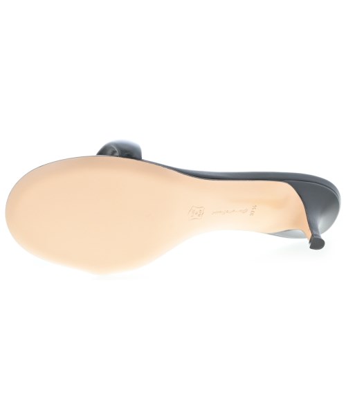 Gianvito Rossi（ジャンヴィトロッシ）サンダル 黒 サイズ:EU37 1/2(24cm位) レディース/2200644609531