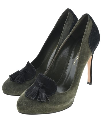 Gianvito Rossi（ジャンヴィトロッシ）パンプス グレー サイズ:EU37