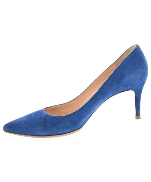 Gianvito Rossi（ジャンヴィトロッシ）パンプス 青 サイズ:EU36 1/2(23cm位) レディース/2200633106065
