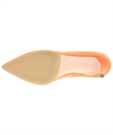 Gianvito Rossi（ジャンヴィトロッシ）パンプス オレンジ サイズ:EU34 1/2(21cm位) レディース/2200610850134
