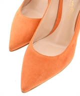 Gianvito Rossi（ジャンヴィトロッシ）パンプス オレンジ サイズ:EU34 1/2(21cm位) レディース/2200610850134