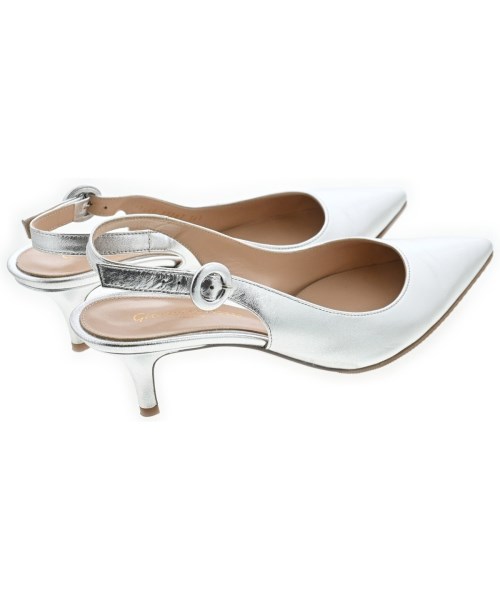 Gianvito Rossi（ジャンヴィトロッシ）パンプス シルバー サイズ:EU36 1/2(23cm位) レディース/2200611681027