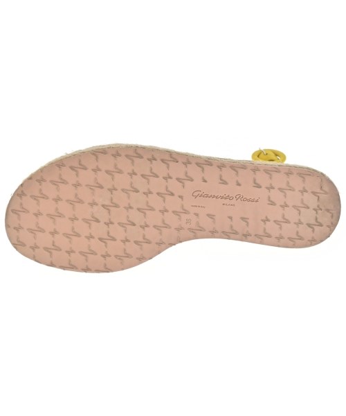 Gianvito Rossi（ジャンヴィトロッシ）サンダル 黄 サイズ:EU38(24.5cm位) レディース/2200614827149
