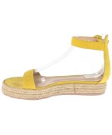 Gianvito Rossi（ジャンヴィトロッシ）サンダル 黄 サイズ:EU38(24.5cm位) レディース/2200614827149