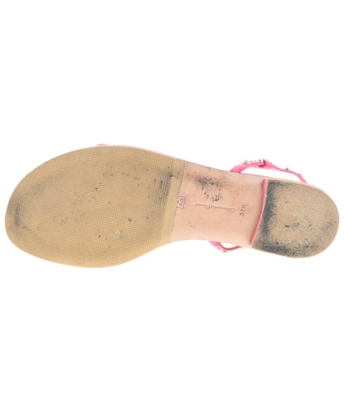 Gianvito Rossi（ジャンヴィトロッシ）サンダル ピンク サイズ:EU37 1/2(24cm位) レディース/2200620655163