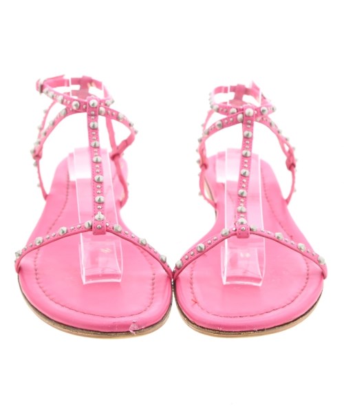 Gianvito Rossi（ジャンヴィトロッシ）サンダル ピンク サイズ:EU37 1/2(24cm位) レディース/2200620655163