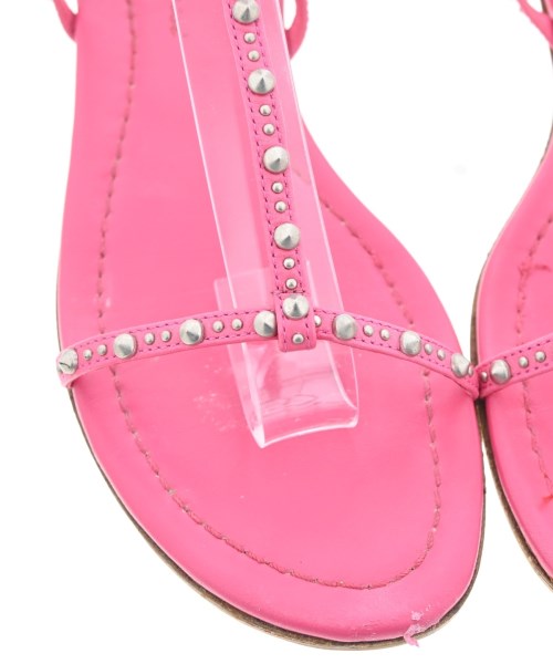 Gianvito Rossi（ジャンヴィトロッシ）サンダル ピンク サイズ:EU37 1/2(24cm位) レディース/2200620655163