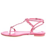 Gianvito Rossi（ジャンヴィトロッシ）サンダル ピンク サイズ:EU37 1/2(24cm位) レディース/2200620655163