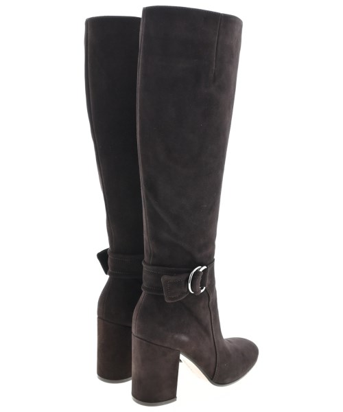 Gianvito Rossi（ジャンヴィトロッシ）ブーツ 茶 サイズ:EU37(23.5cm位) レディース/2200620951524