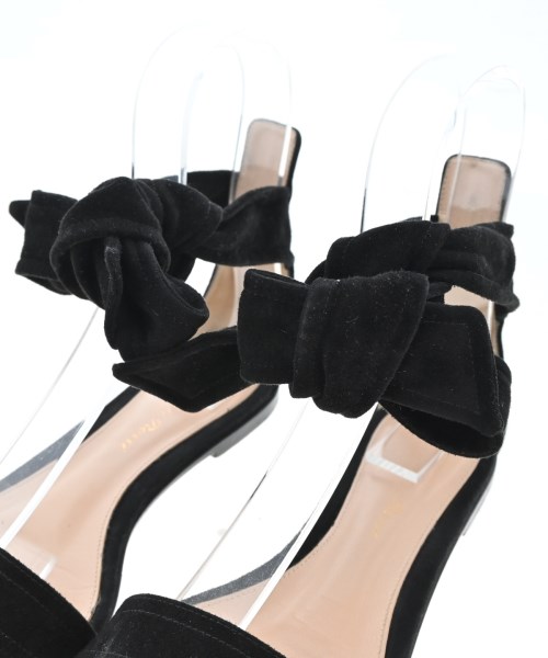 Gianvito Rossi（ジャンヴィトロッシ）サンダル 黒 サイズ:EU35(21.5cm位) レディース/2200603561573