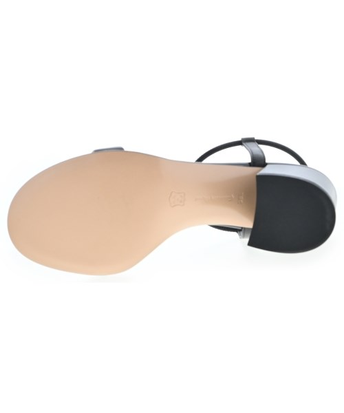 Gianvito Rossi（ジャンヴィトロッシ）サンダル 黒 サイズ:EU38 1/2(25cm位) レディース/2200607855265