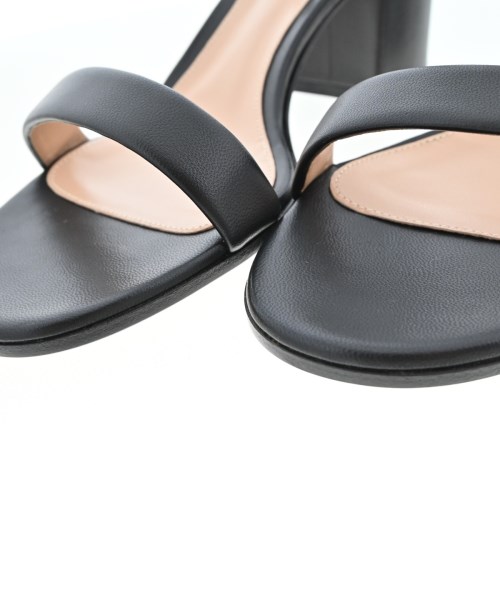 Gianvito Rossi（ジャンヴィトロッシ）サンダル 黒 サイズ:EU38 1/2(25cm位) レディース/2200607855265