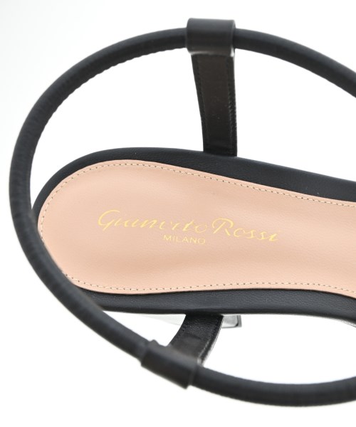 Gianvito Rossi（ジャンヴィトロッシ）サンダル 黒 サイズ:EU38 1/2(25cm位) レディース/2200607855265