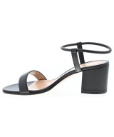 Gianvito Rossi（ジャンヴィトロッシ）サンダル 黒 サイズ:EU38 1/2(25cm位) レディース/2200607855265