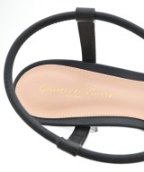 Gianvito Rossi（ジャンヴィトロッシ）サンダル 黒 サイズ:EU38 1/2(25cm位) レディース/2200607855265