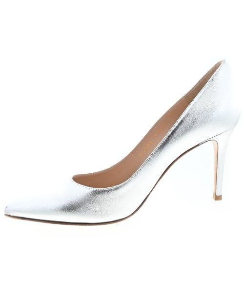 Gianvito Rossi（ジャンヴィトロッシ）パンプス シルバー サイズ:EU37 1/2(24cm位) レディース/2200672173110