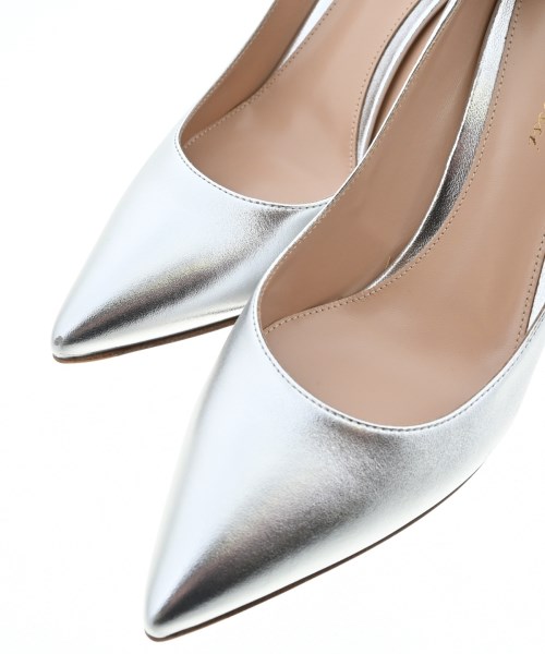 Gianvito Rossi（ジャンヴィトロッシ）パンプス シルバー サイズ:EU37 1/2(24cm位) レディース/2200672173110