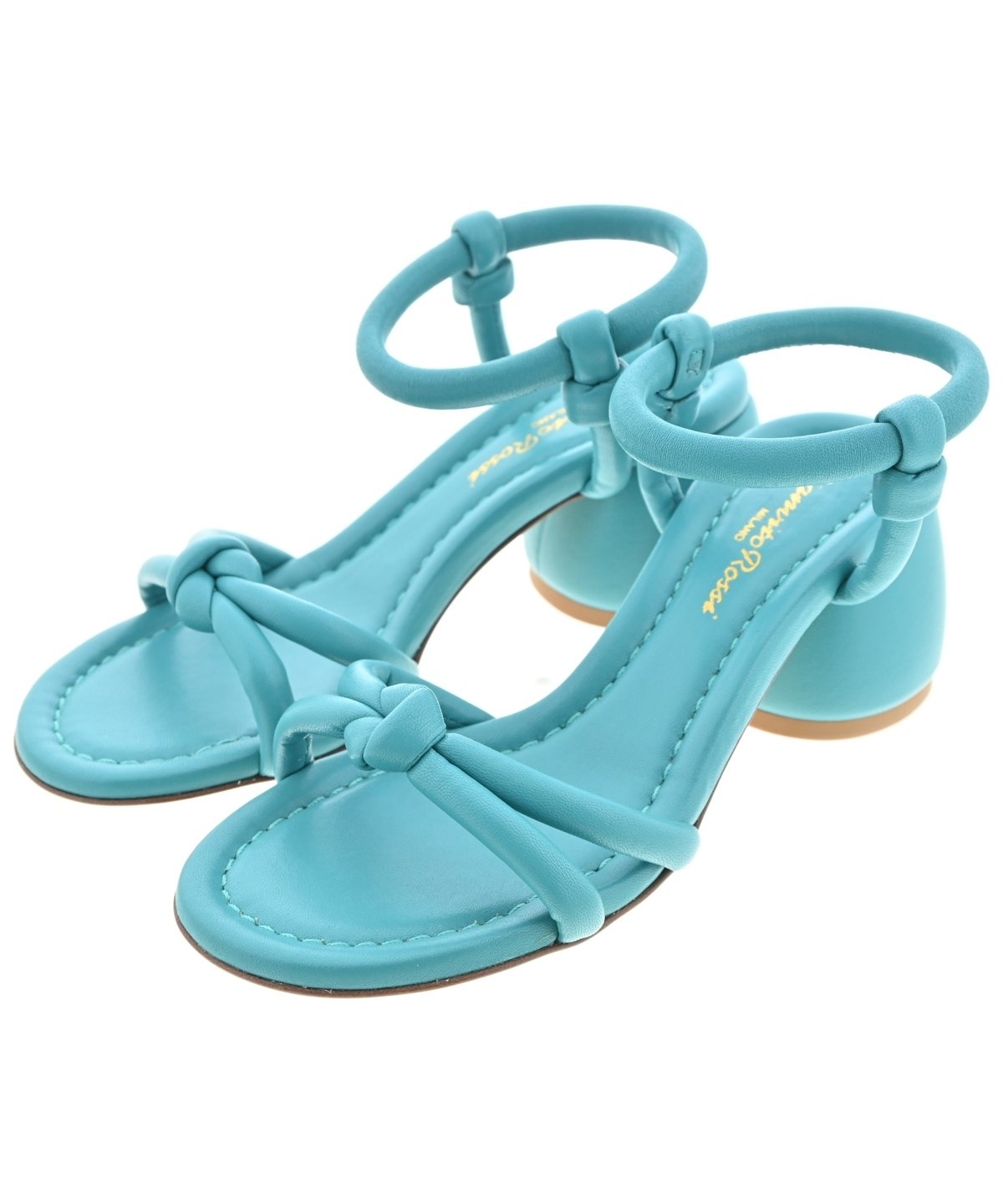 Gianvito Rossi サンダル 新品未使用♪ Gianvito Rossi（ジャンヴィトロッシ）サンダル 青 サイズ:EU34(20.5cm
