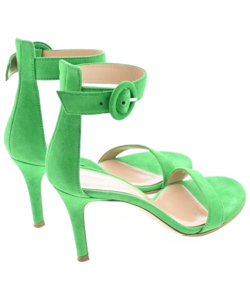 Gianvito Rossi（ジャンヴィトロッシ）サンダル 緑 サイズ:EU35 1/2(22cm位) レディース/2200694785018