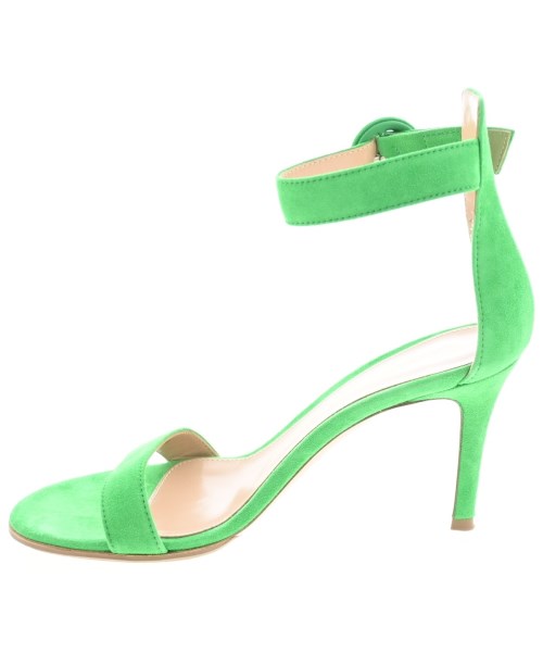Gianvito Rossi（ジャンヴィトロッシ）サンダル 緑 サイズ:EU35 1/2(22cm位) レディース/2200694785018